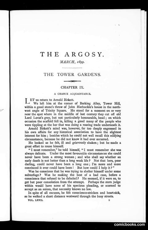 The Argosy, Vol. 67
