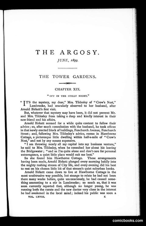 The Argosy, Vol. 68