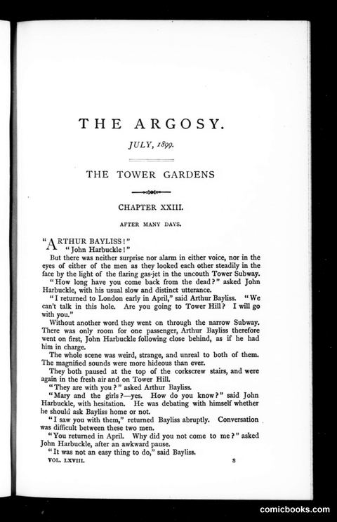 The Argosy, Vol. 68