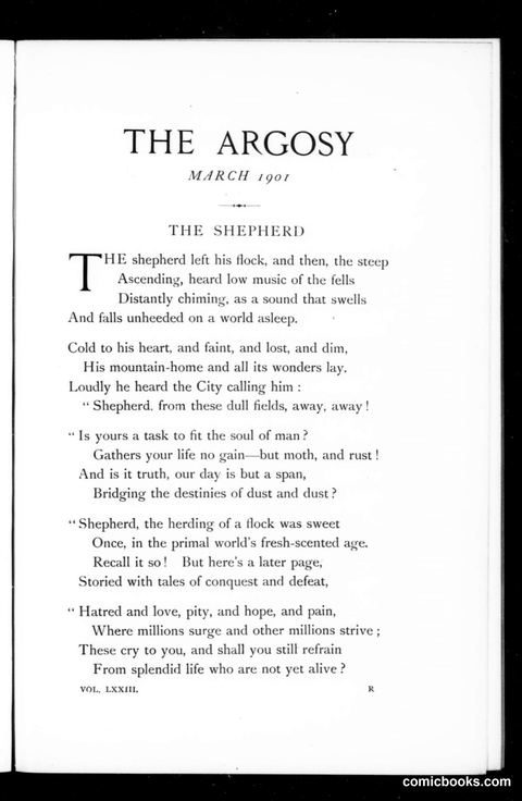 The Argosy, Vol. 73