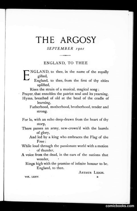 The Argosy, Vol. 75
