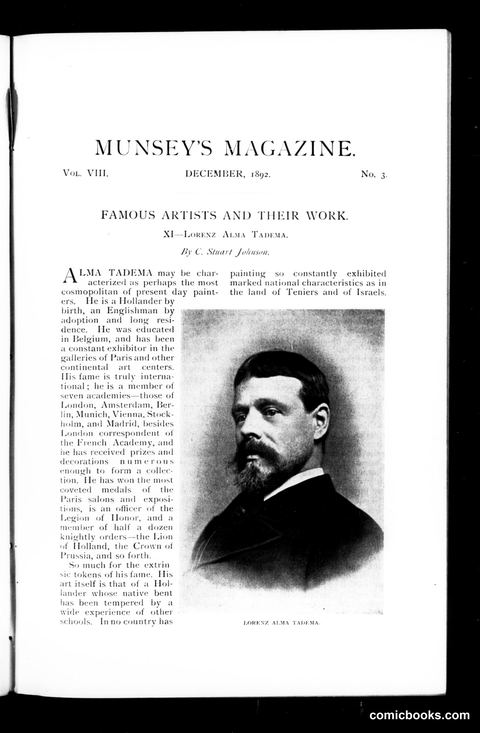 Munsey's Magazine, December 1892