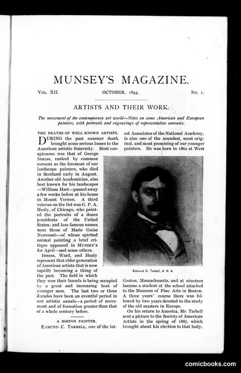 Munsey's Magazine, October 1894