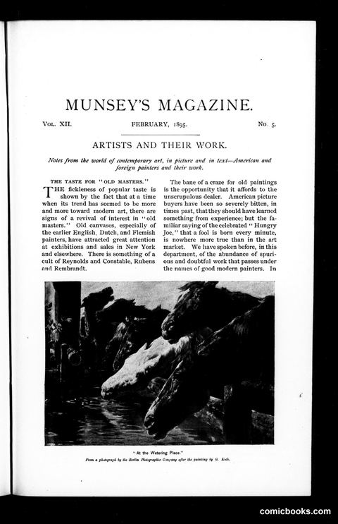 Munsey's Magazine, February 1895