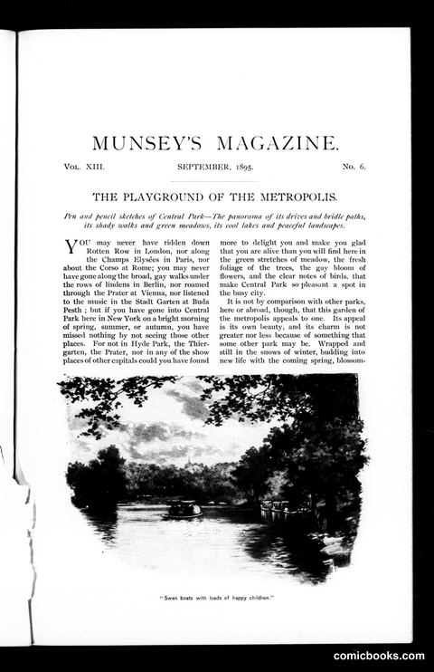 Munsey's Magazine, September 1895