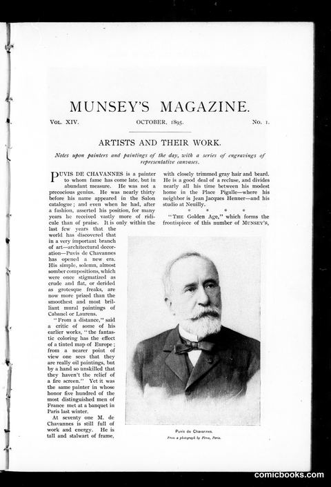 Munsey's Magazine, October 1895