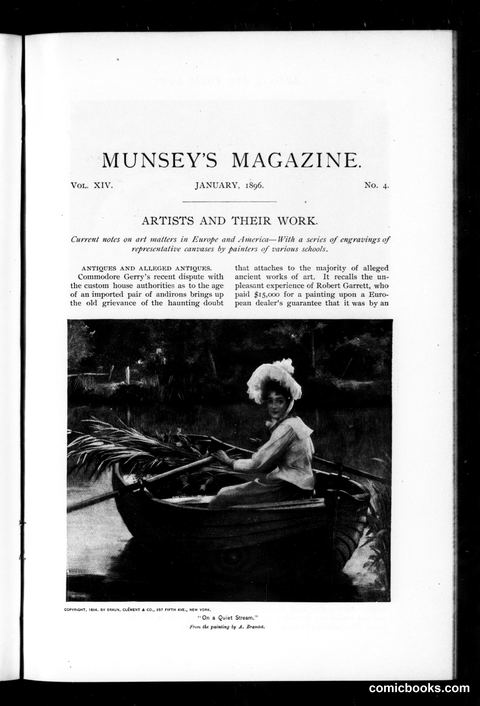 Munsey's Magazine, January 1896
