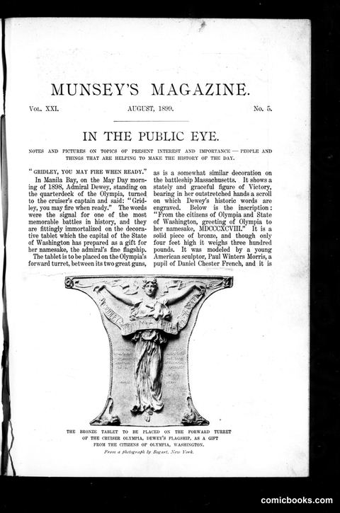 Munsey's Magazine, August 1899