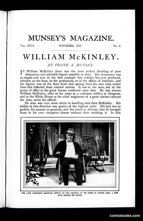 Munsey's Magazine, November 1901
