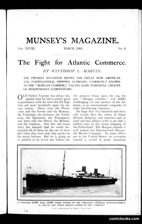 Munsey's Magazine, March 1903