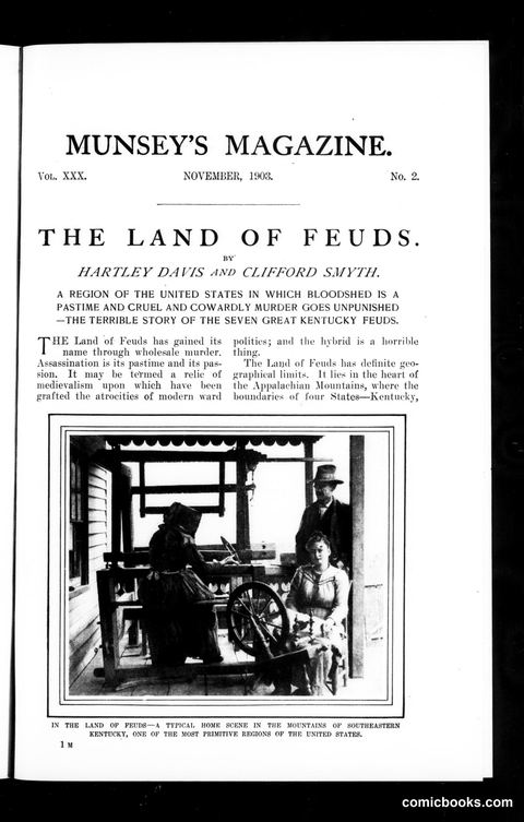 Munsey's Magazine, November 1903