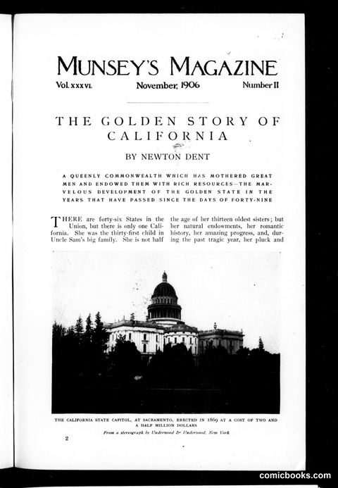Munsey's Magazine, November 1906