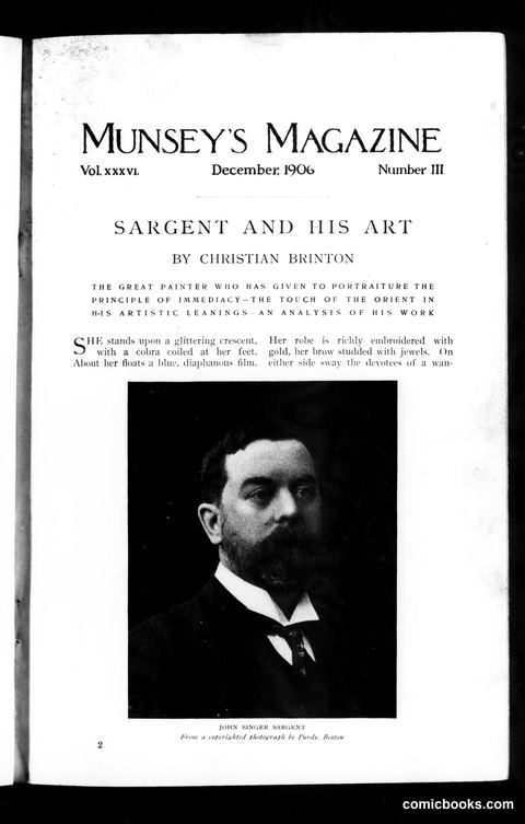 Munsey's Magazine, December 1906