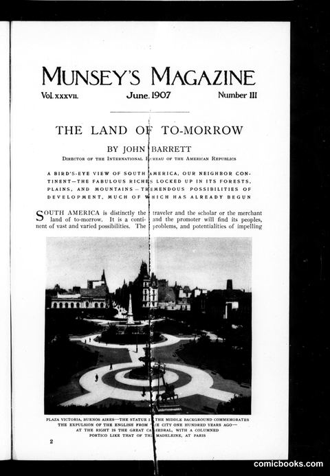 Munsey's Magazine, June 1907