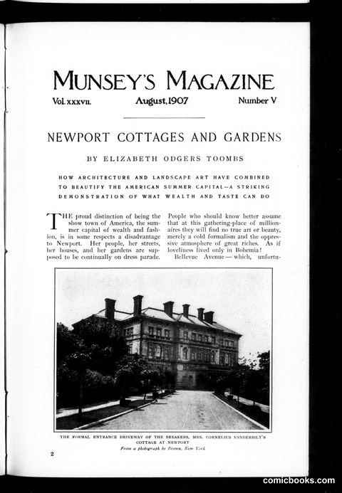 Munsey's Magazine, Vol. XXXVII, No. 5