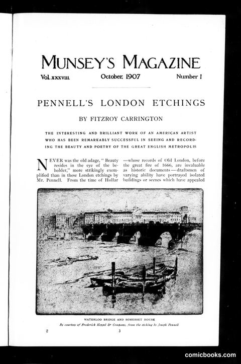 Munsey's Magazine, Vol. 38, No. 1