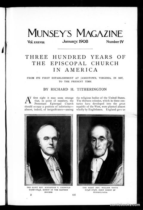 Munsey's Magazine, January 1908