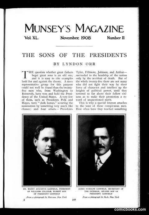Munsey's Magazine, Vol. 40, No. 2