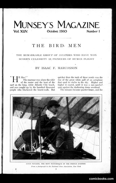 Munsey's Magazine, October 1910
