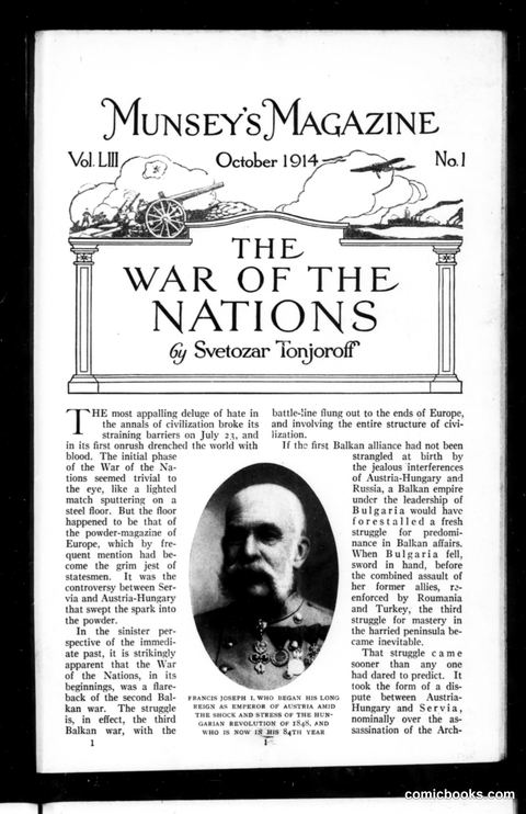 Munsey's Magazine, October 1914