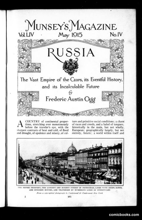 Munsey's Magazine, May 1915