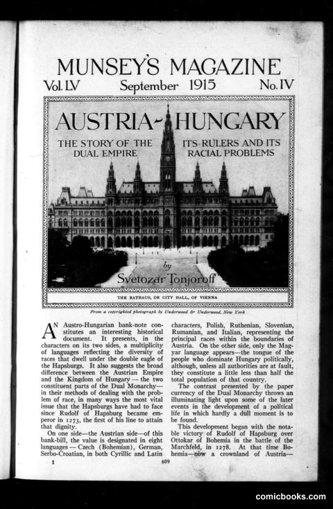 Munsey's Magazine, September 1915
