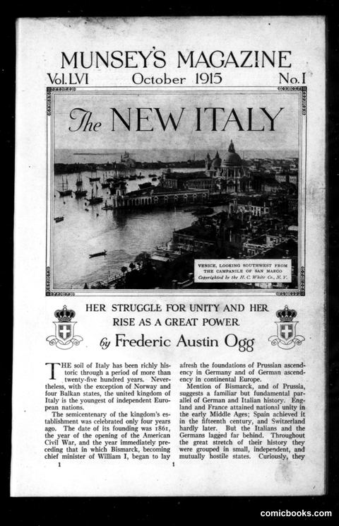 Munsey's Magazine, October 1915