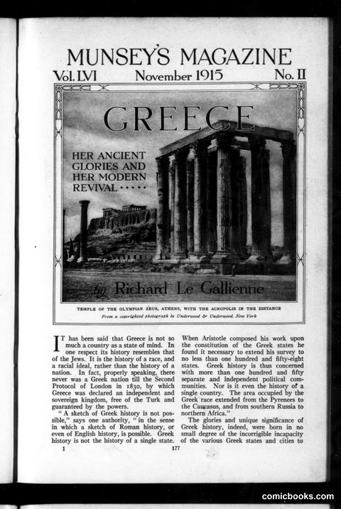 Munsey's Magazine, November 1915