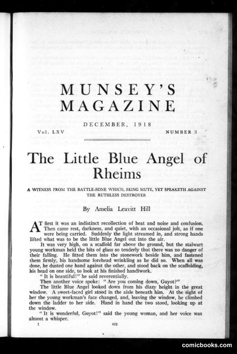 Munsey's Magazine, December 1918