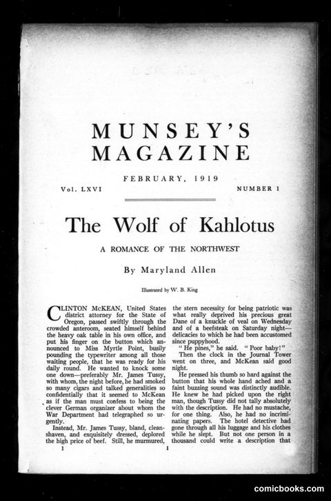 Munsey's Magazine, February 1919