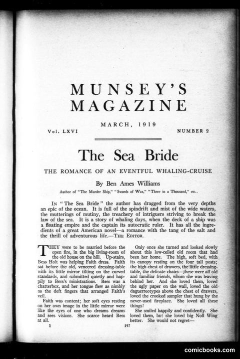 Munsey's Magazine, March 1919