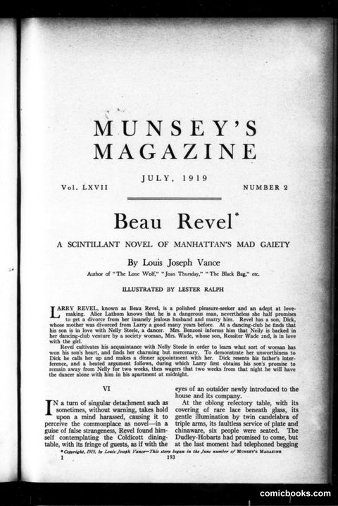 Munsey's Magazine, July 1919