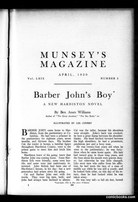 Munsey's Magazine, April 1920