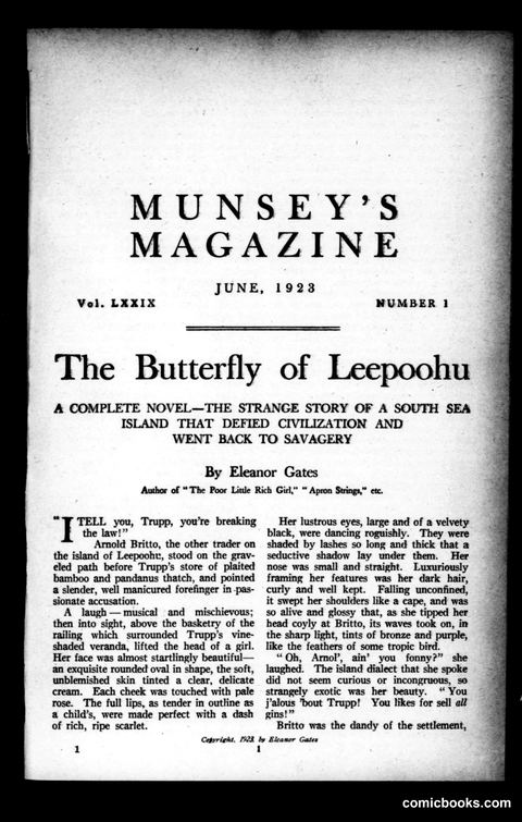 Munsey's Magazine, June 1923