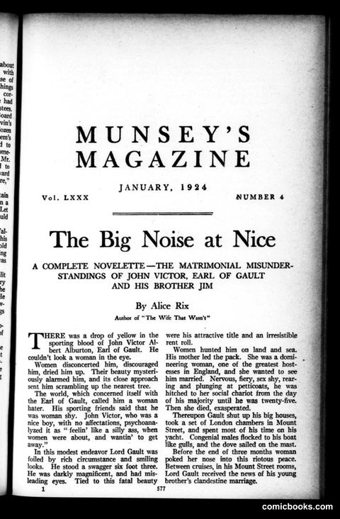 Munsey's Magazine, January 1924