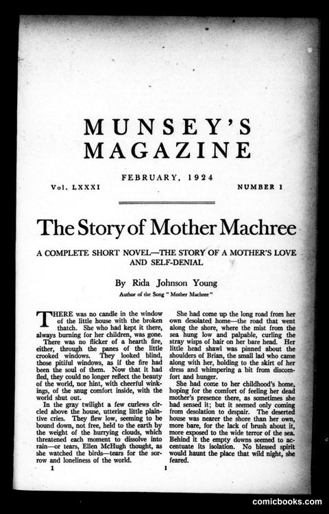Munsey's Magazine, February 1924
