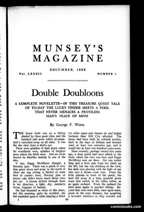 Munsey's Magazine, December 1926