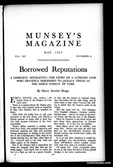 Munsey's Magazine, May 1927