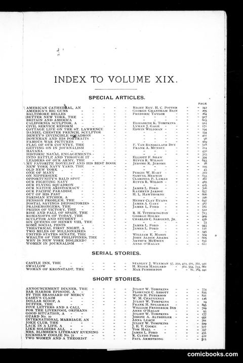 Munsey's Magazine, Volume XIX (1898)