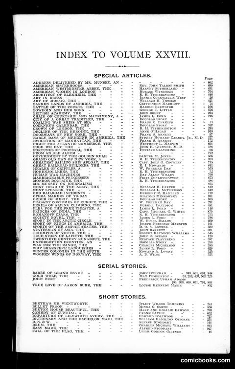 Munsey's Magazine, Volume 28