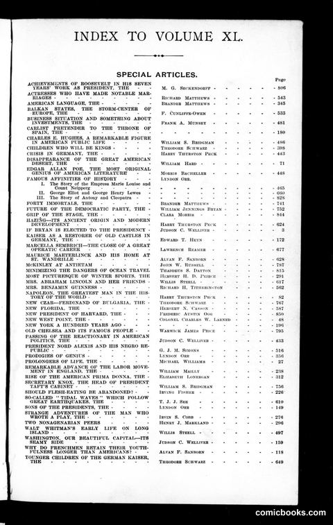 Munsey's Magazine, Volume 40