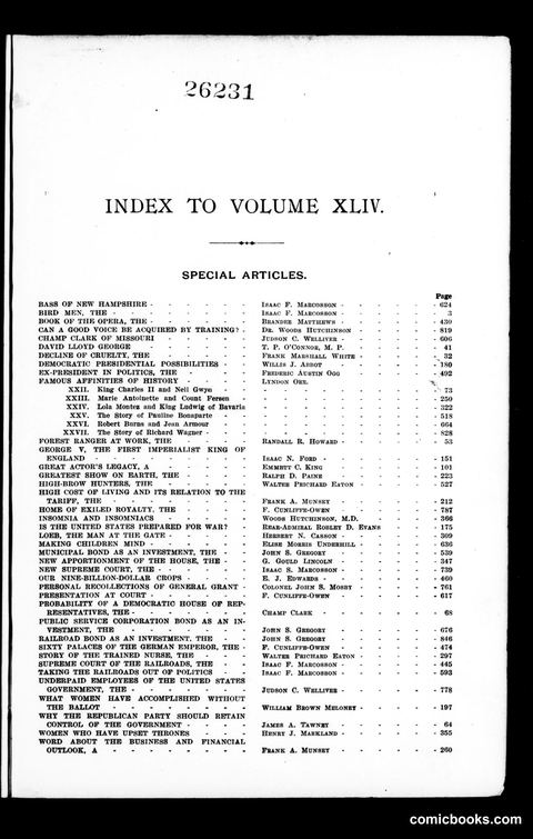 Munsey's Magazine, Volume XLIV
