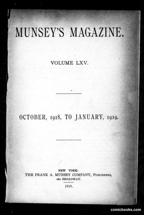 Munsey's Magazine, Volume 65
