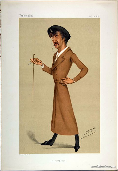 "A Symphony" — Vanity Fair, 12 January 1878