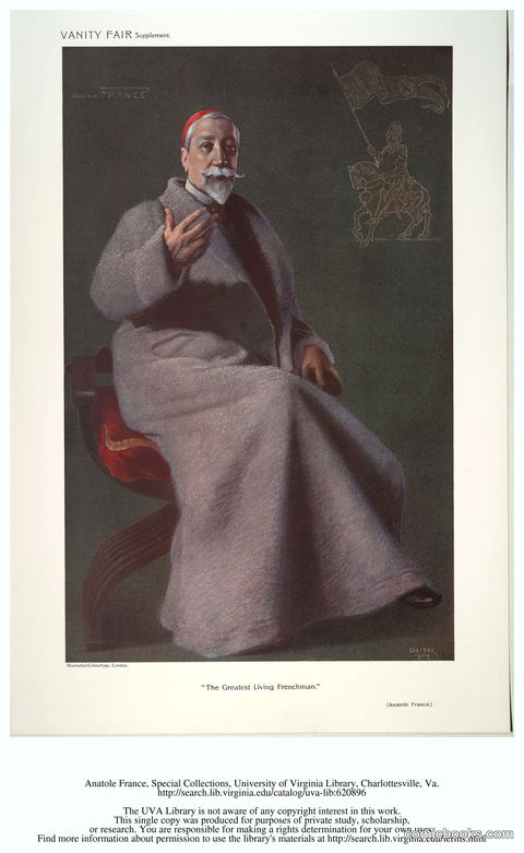 Anatole France — 'The Greatest Living Frenchman'