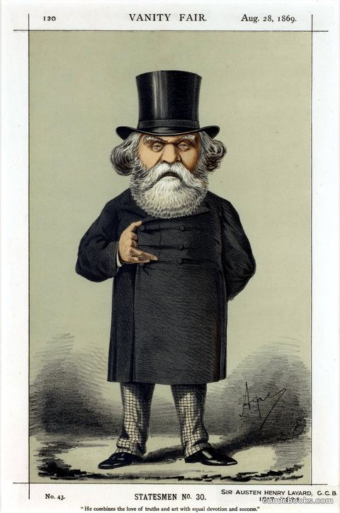 Austen Henry Layard, Statesmen No. 30