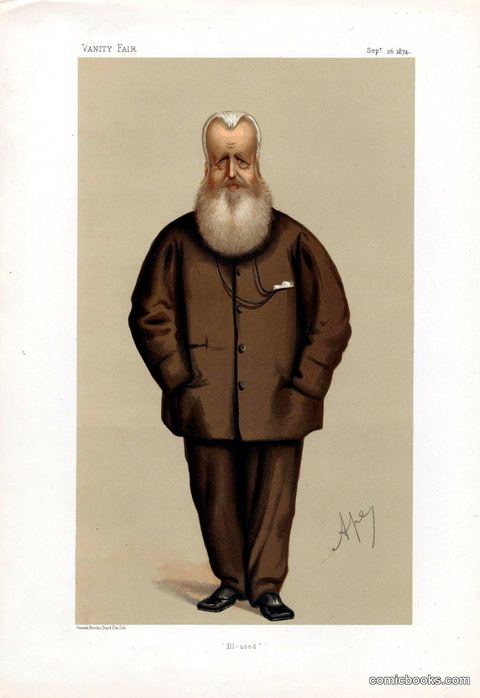 Carlo Pellegrini ('Ape'), 'Ill-used': Sir James Hudson