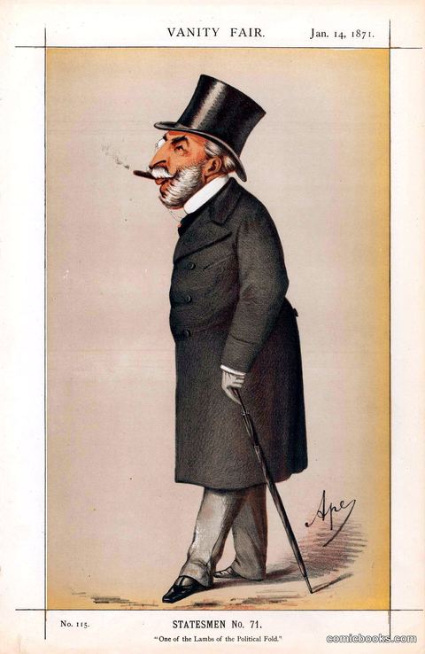 Carlo Pellegrini ('Ape') — 'One of the Lambs of the Political Fold'