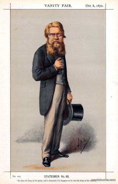 Carlo Pellegrini ('Ape'), *Statesmen No. 65*, Vanity Fair, 8 October 1870