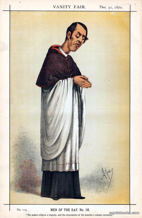 Carlo Pellegrini, 'Men of the Day No. 18' — Vanity Fair, 31 December 1870